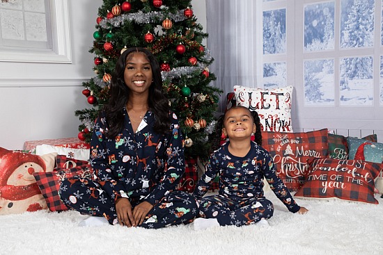 Keisha - Matching Pj's Mini Session 12-21-2024